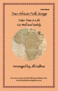 Two African Folk Songs Three-Part Mixed choral sheet music cover